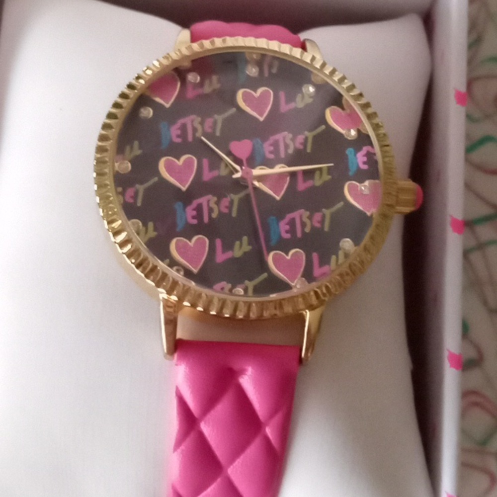 Betsey Johnson Luv Betsey Valentine's Day Watch 💗❤️❤️❤️ New